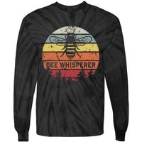 Bee Whisperer Honeybee Beekeeping Beekeeper Bee Whisperer Tie-Dye Long Sleeve Shirt