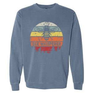 Bee Whisperer Honeybee Beekeeping Beekeeper Bee Whisperer Garment-Dyed Sweatshirt