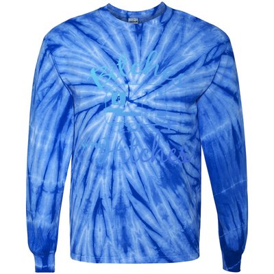 Bitches With Hitches Great Gift Tie-Dye Long Sleeve Shirt