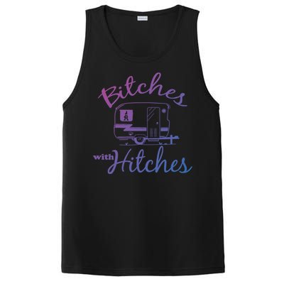 Bitches With Hitches Great Gift PosiCharge Competitor Tank