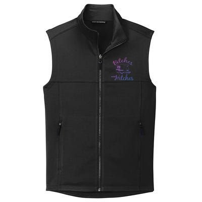 Bitches With Hitches Great Gift Collective Smooth Fleece Vest