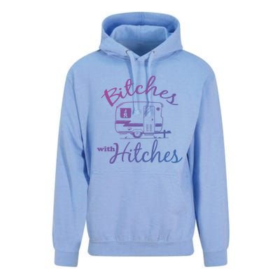 Bitches With Hitches Great Gift Unisex Surf Hoodie