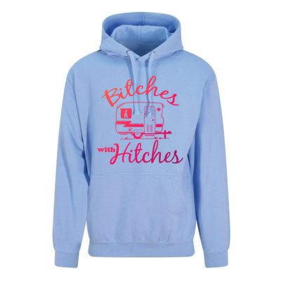 Bitches With Hitches Great Gift Unisex Surf Hoodie