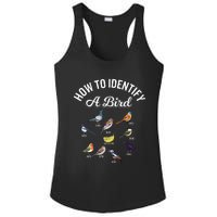 Bird Watcher How To Identify A Bird Unique Birder Ladies PosiCharge Competitor Racerback Tank