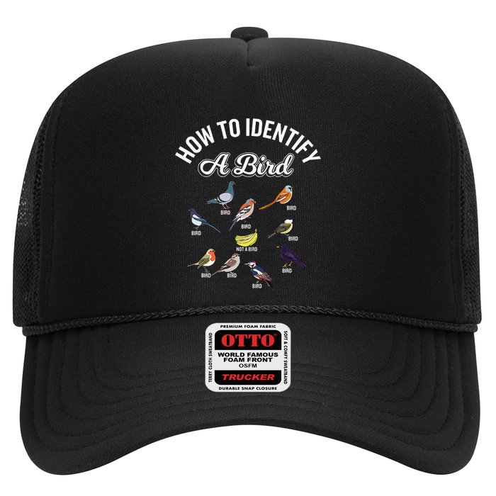 Bird Watcher How To Identify A Bird Unique Birder Trucker Hat