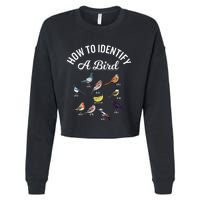 Bird Watcher How To Identify A Bird Unique Birder Cropped Pullover Crew