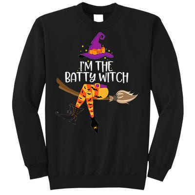 Batty Witch Halloween Group Costume Spooky Fun! Sweatshirt