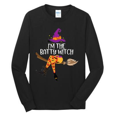 Batty Witch Halloween Group Costume Spooky Fun! Tall Long Sleeve T-Shirt