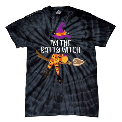 Batty Witch Halloween Group Costume Spooky Fun! Tie-Dye T-Shirt