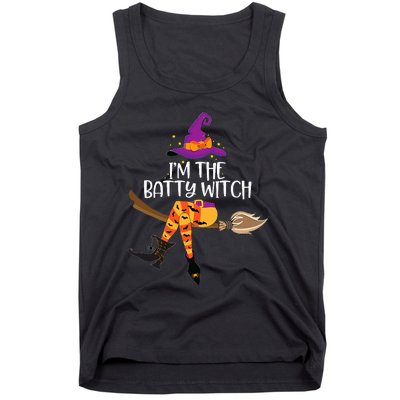 Batty Witch Halloween Group Costume Spooky Fun! Tank Top