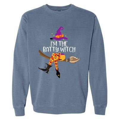 Batty Witch Halloween Group Costume Spooky Fun! Garment-Dyed Sweatshirt