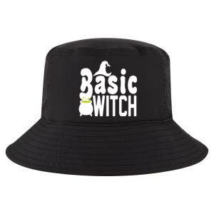 Basic Witch Halloween Funny Cool Comfort Performance Bucket Hat