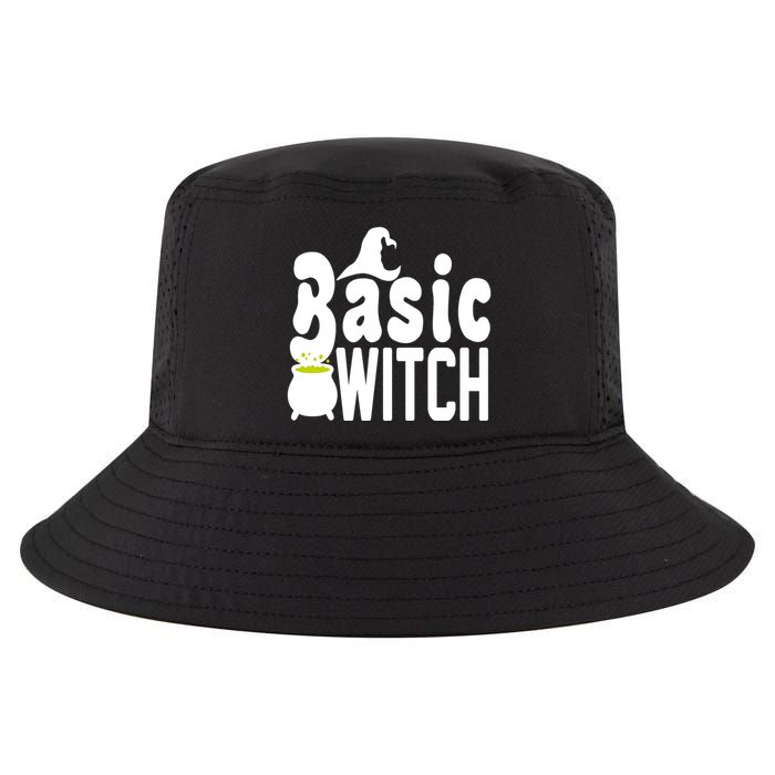 Basic Witch Halloween Funny Cool Comfort Performance Bucket Hat
