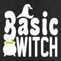 Basic Witch Halloween Funny Garment-Dyed Heavyweight T-Shirt