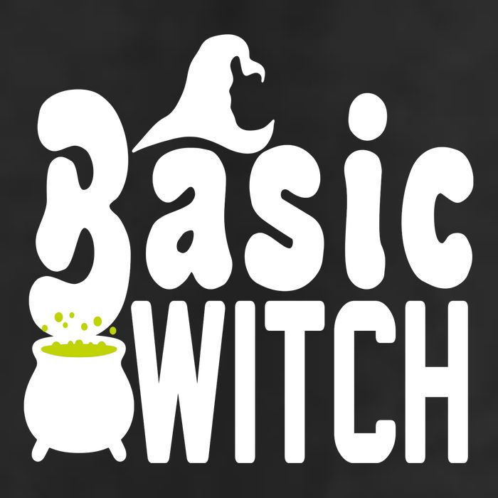 Basic Witch Halloween Funny Garment-Dyed Heavyweight T-Shirt
