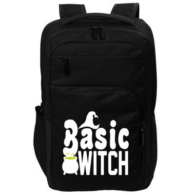 Basic Witch Halloween Funny Impact Tech Backpack