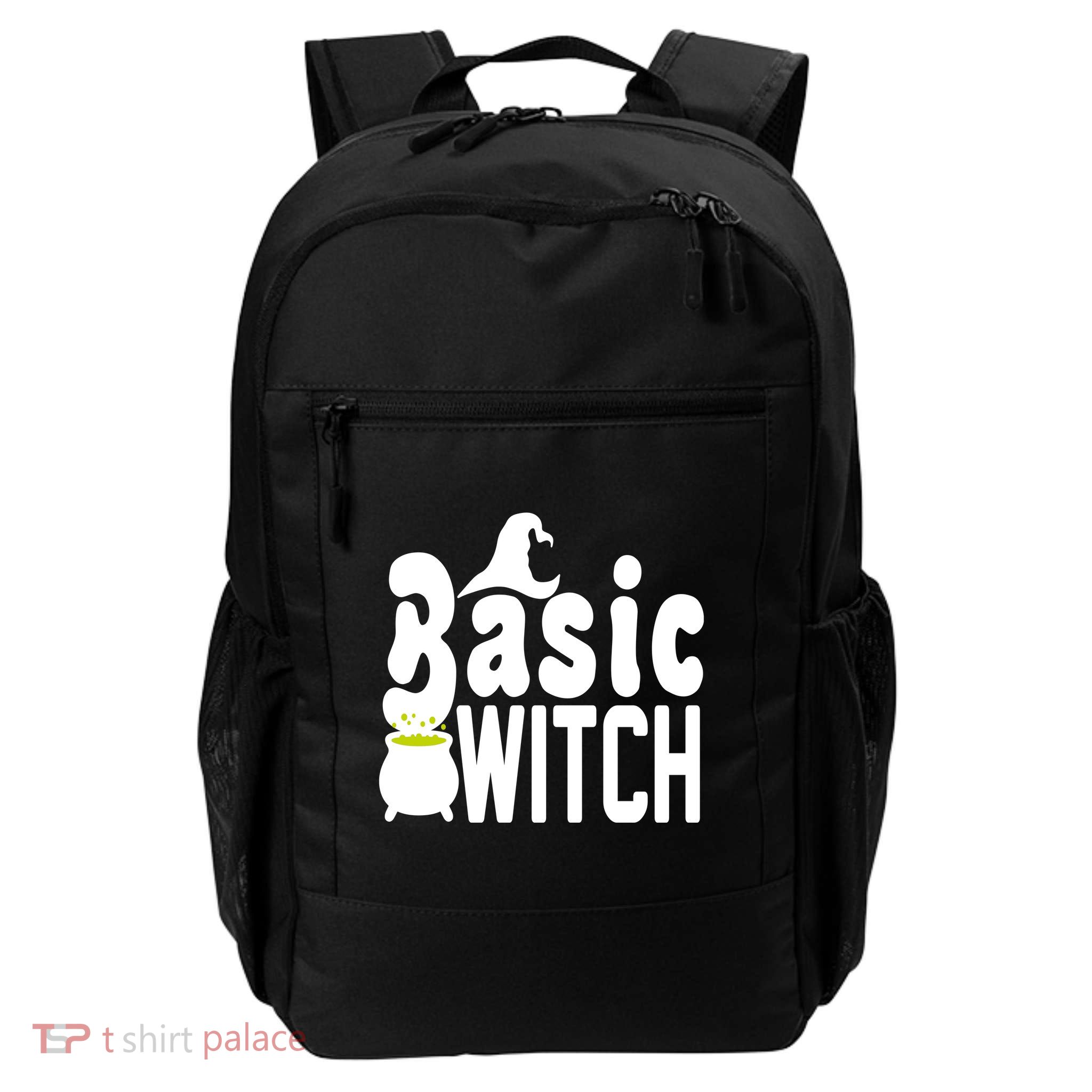 Basic Witch Halloween Funny Daily Commute Backpack