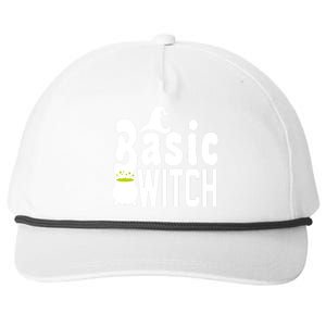 Basic Witch Halloween Funny Snapback Five-Panel Rope Hat