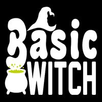 Basic Witch Halloween Funny Drawstring Bag