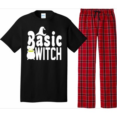 Basic Witch Halloween Funny Pajama Set