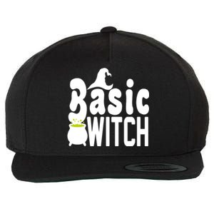 Basic Witch Halloween Funny Wool Snapback Cap