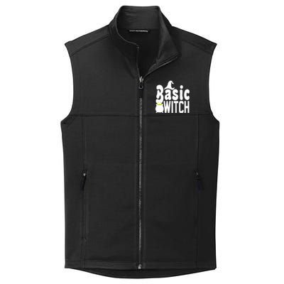 Basic Witch Halloween Funny Collective Smooth Fleece Vest