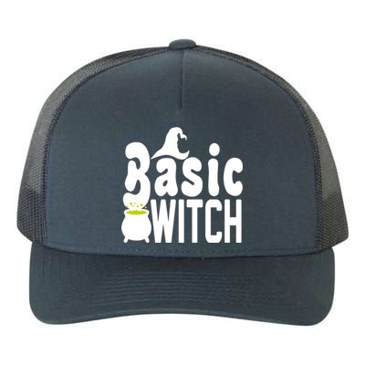 Basic Witch Halloween Funny Yupoong Adult 5-Panel Trucker Hat