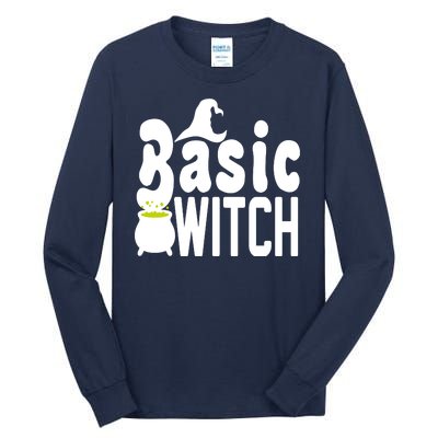 Basic Witch Halloween Funny Tall Long Sleeve T-Shirt