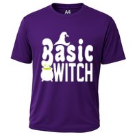 Basic Witch Halloween Funny Cooling Performance Crew T-Shirt