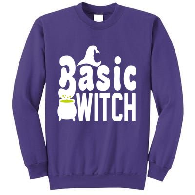 Basic Witch Halloween Funny Sweatshirt