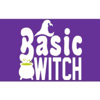 Basic Witch Halloween Funny Bumper Sticker