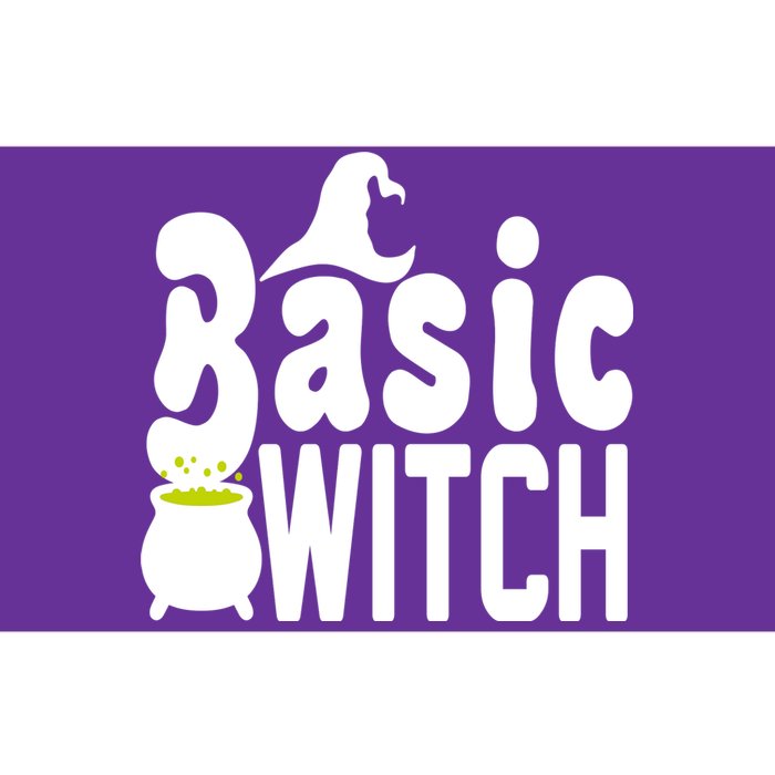 Basic Witch Halloween Funny Bumper Sticker