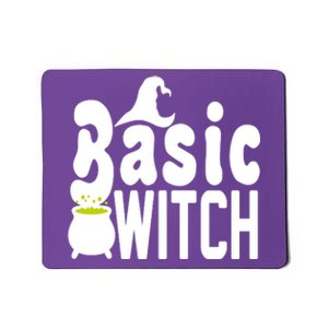 Basic Witch Halloween Funny Mousepad