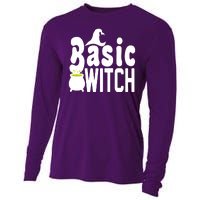 Basic Witch Halloween Funny Cooling Performance Long Sleeve Crew