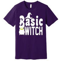 Basic Witch Halloween Funny Premium T-Shirt