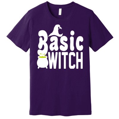 Basic Witch Halloween Funny Premium T-Shirt