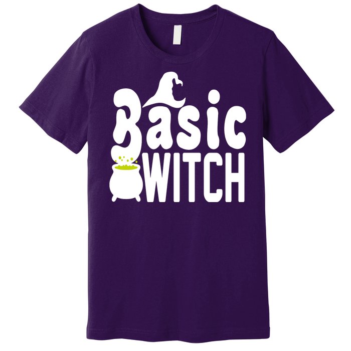 Basic Witch Halloween Funny Premium T-Shirt