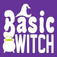 Basic Witch Halloween Funny Short Acrylic Beanie