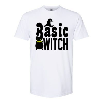 Basic Witch Halloween Funny Softstyle® CVC T-Shirt