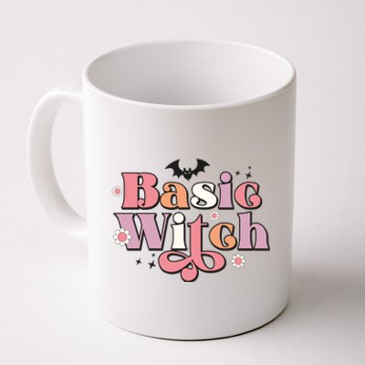 Basic Witch Halloween Reto Gifts Cute Funny Coffee Mug