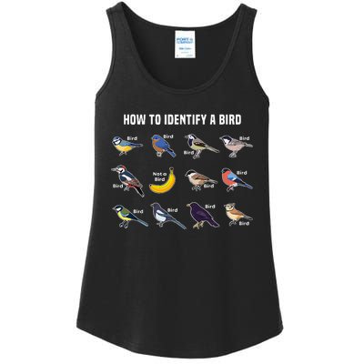 Bird Watcher How To Identify A Bird Unique Birder Ladies Essential Tank