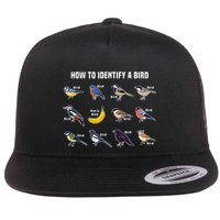 Bird Watcher How To Identify A Bird Unique Birder Flat Bill Trucker Hat