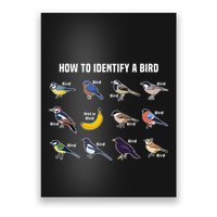 Bird Watcher How To Identify A Bird Unique Birder Poster