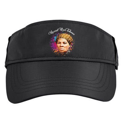 Black Women History Month Harriet Ross Tubman Adult Drive Performance Visor