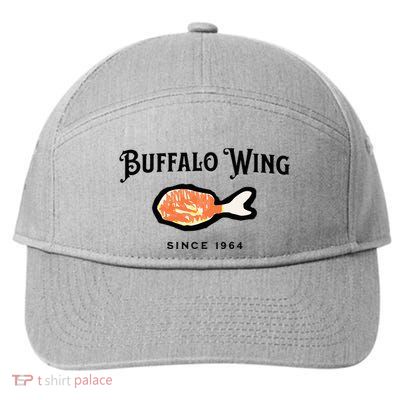 Buffalo Wing Hot And Spicy 7-Panel Snapback Hat
