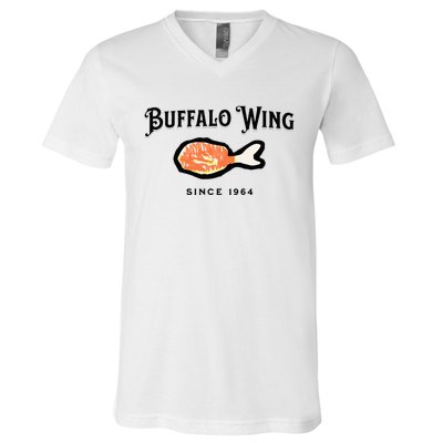 Buffalo Wing Hot And Spicy V-Neck T-Shirt