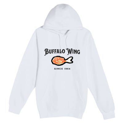 Buffalo Wing Hot And Spicy Premium Pullover Hoodie