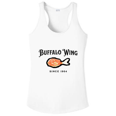 Buffalo Wing Hot And Spicy Ladies PosiCharge Competitor Racerback Tank