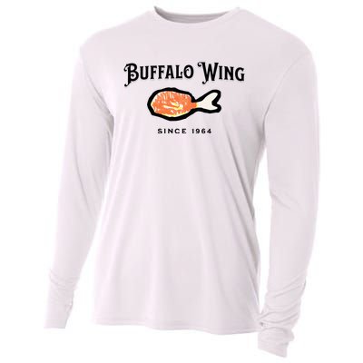 Buffalo Wing Hot And Spicy Cooling Performance Long Sleeve Crew