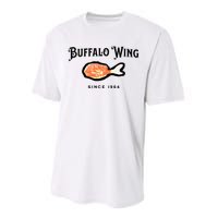 Buffalo Wing Hot And Spicy Performance Sprint T-Shirt